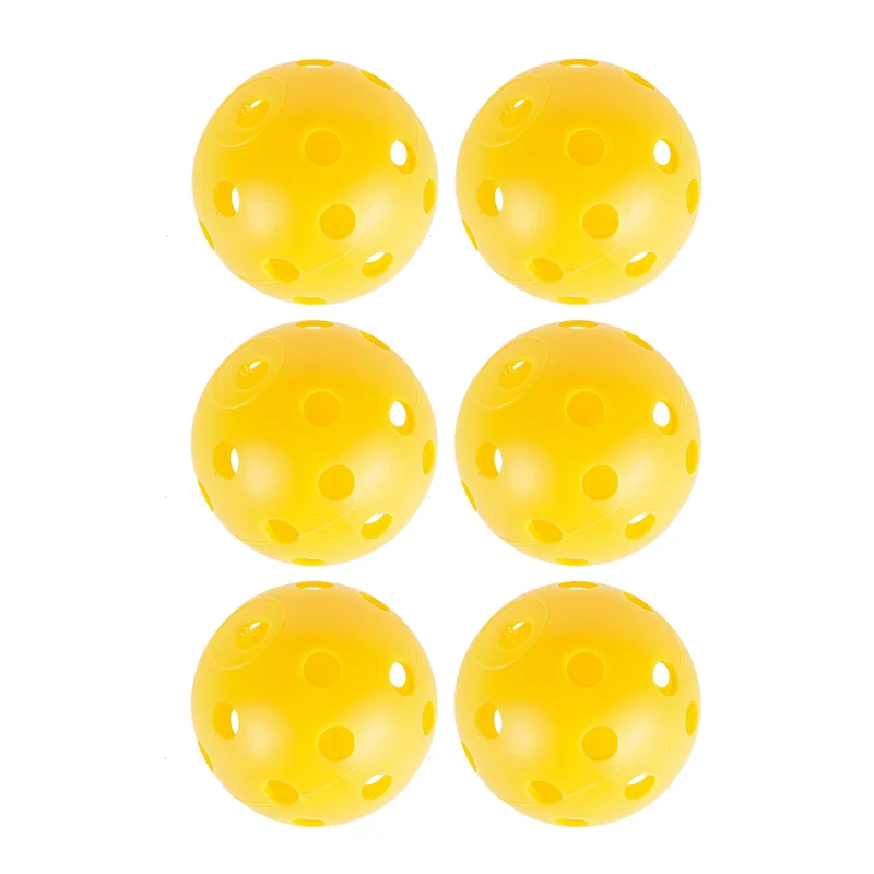 GENERAL ITEM Paragon Hollow Ball - 6Pcs/Pack (Yellow)