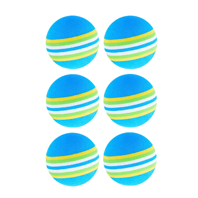 GENERAL ITEM Paragon Multi-Color Foam Ball - 6Pcs/Pack (Blue)