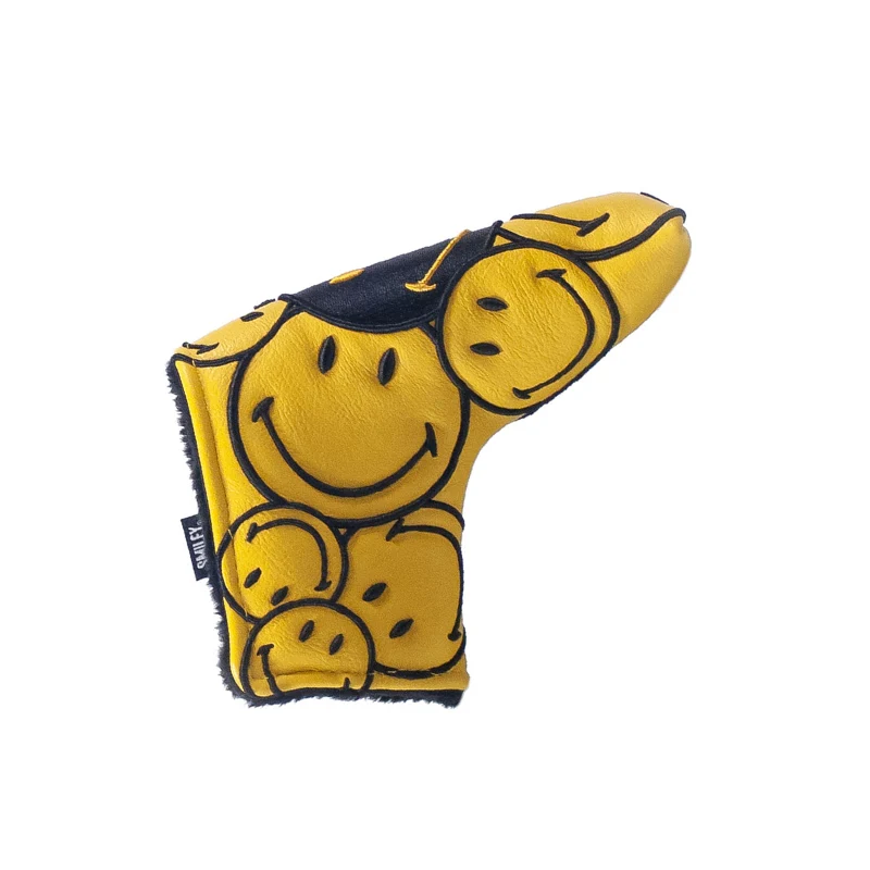KRAVE Smiley Original Stacked Blade Putter Headcover - Image 2