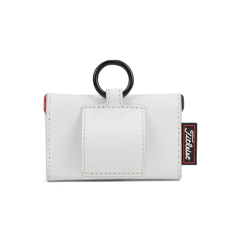 TITLEIST BRW Collection 2-Ball Pouch (White) - Image 2