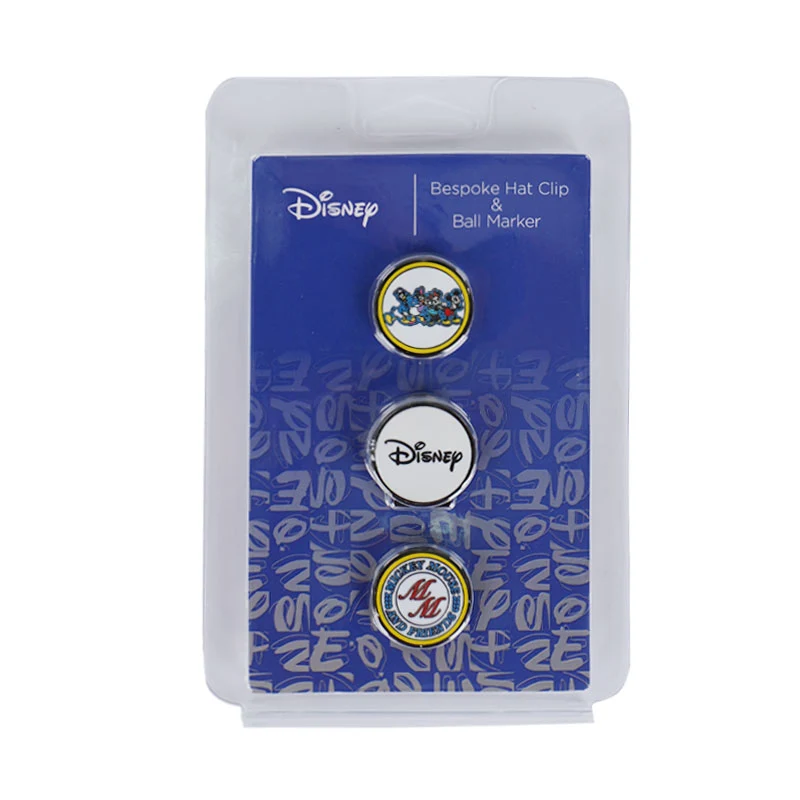 DISNEY Mickey & Friends 2 Ball Marker & 1 Hat Clip Set (Yellow) - Image 4